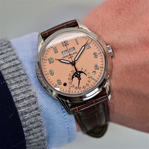 patek philippe salmon dial